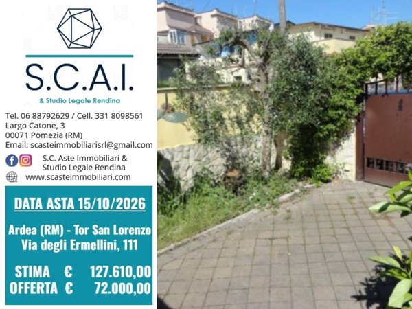 appartamento in vendita ad Ardea in zona Marina di Ardea