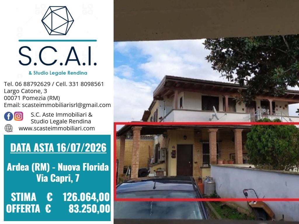 appartamento in vendita ad Ardea in zona Nuova Florida