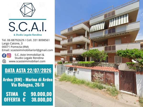 appartamento in vendita ad Ardea in zona Marina di Ardea