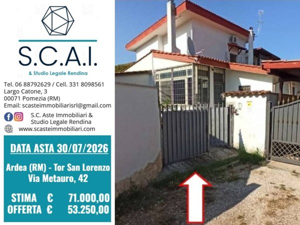 appartamento in vendita ad Ardea in zona Nuova California