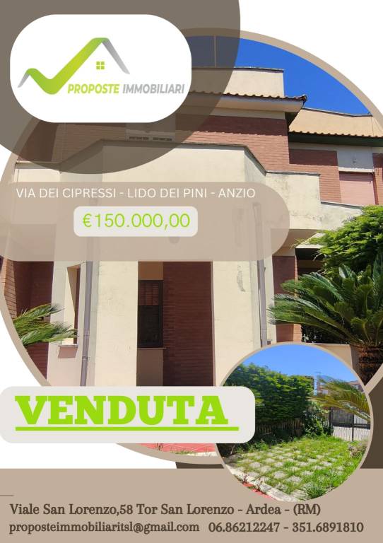 casa indipendente in vendita ad Ardea in zona Lido dei Pini
