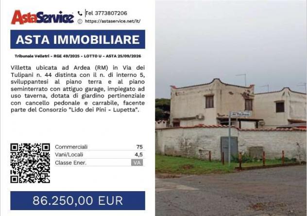 casa indipendente in vendita ad Ardea in zona Lido dei Pini