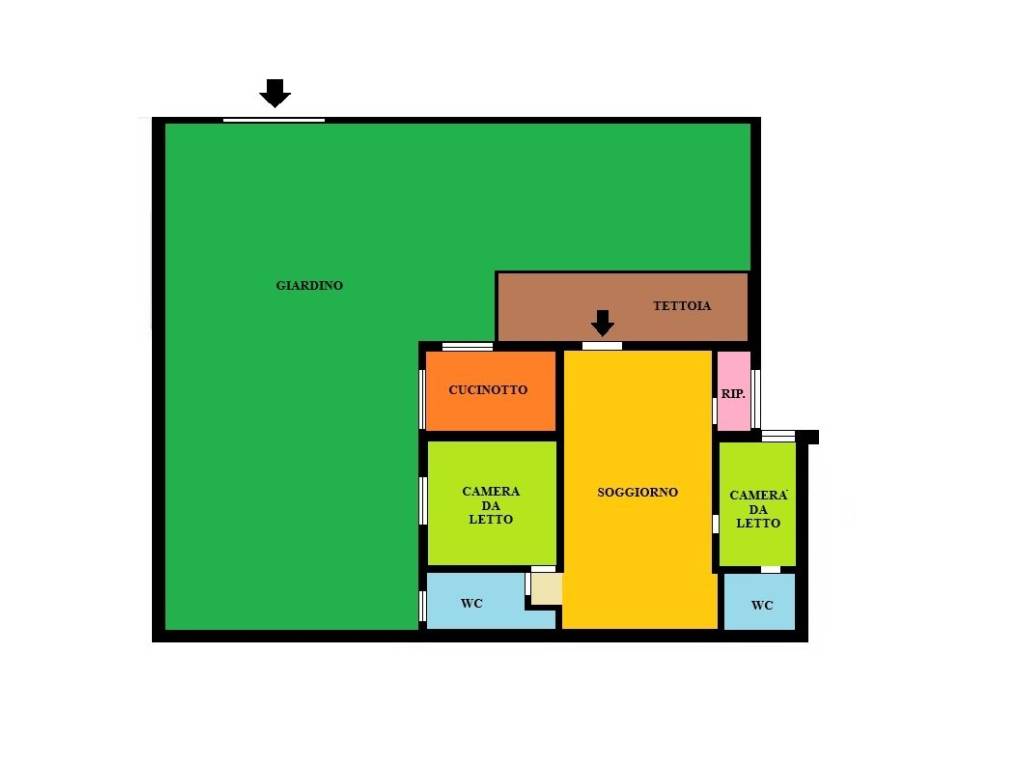 casa indipendente in vendita ad Ardea in zona Colle Romito