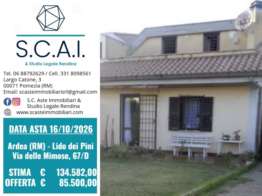 casa indipendente in vendita ad Ardea in zona Lido dei Pini