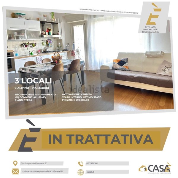 appartamento in vendita a Ciampino