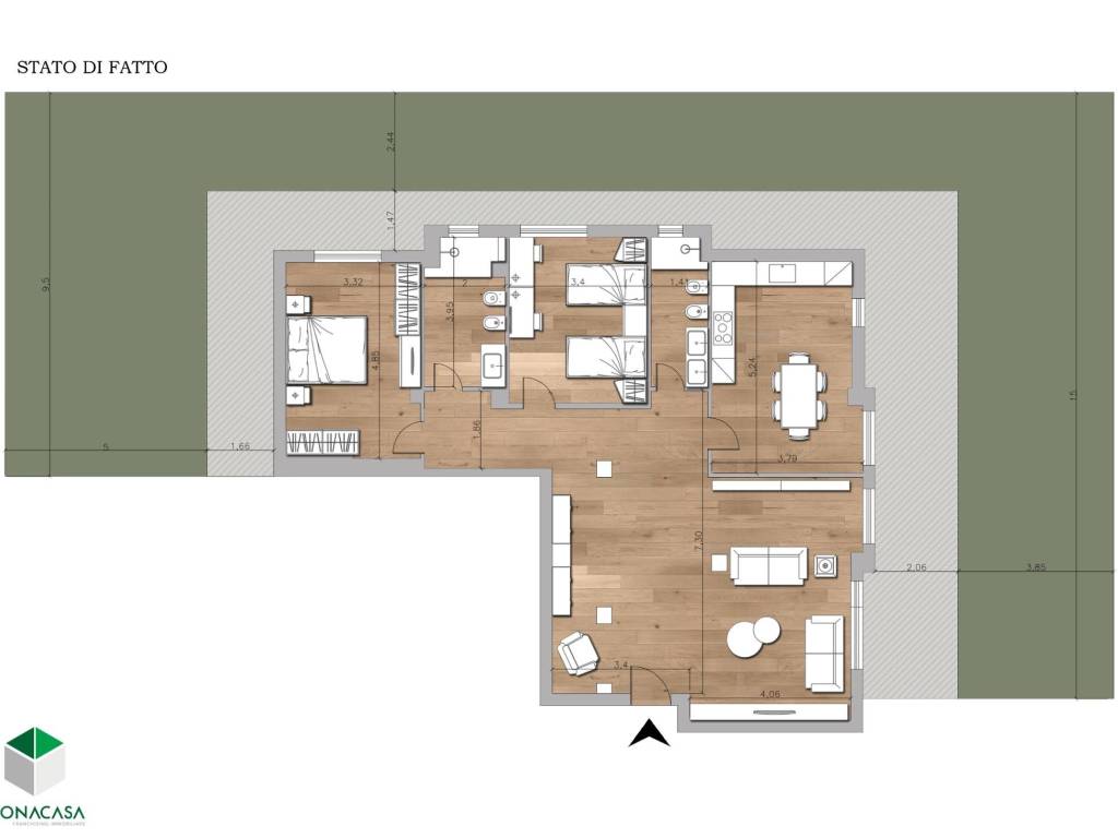 appartamento in vendita a Ciampino