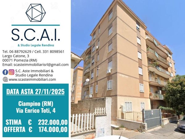 appartamento in vendita a Ciampino