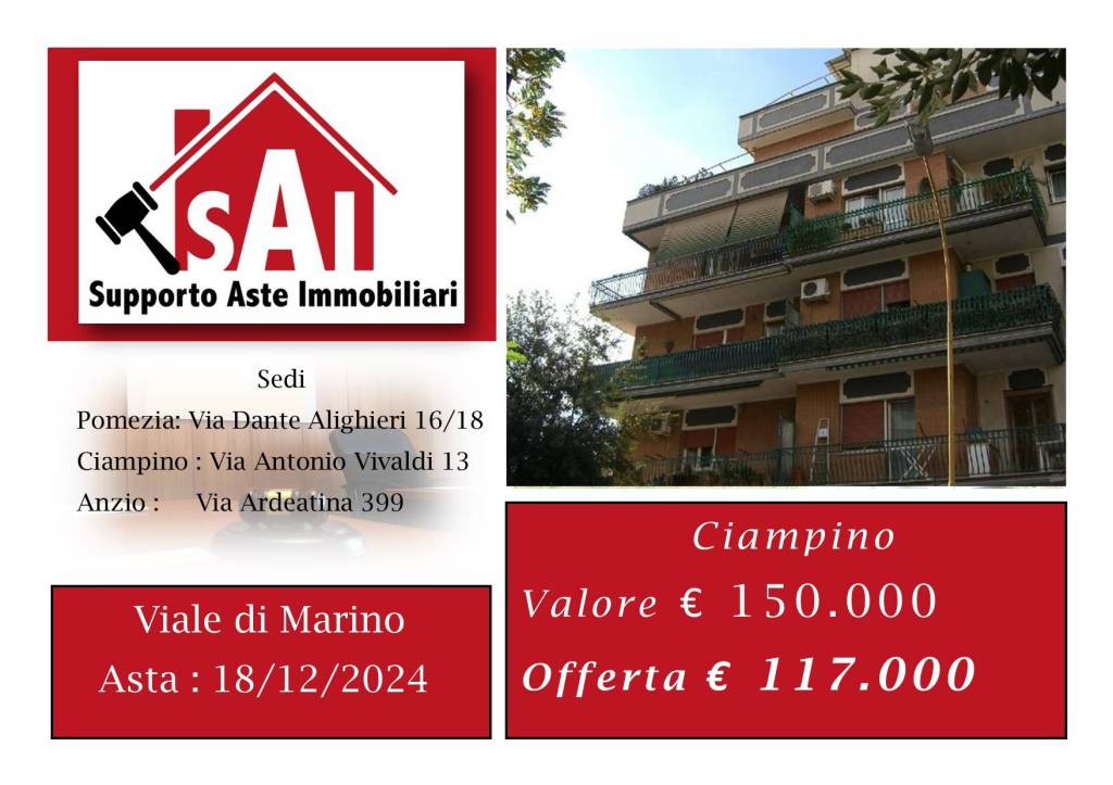 appartamento in vendita a Ciampino