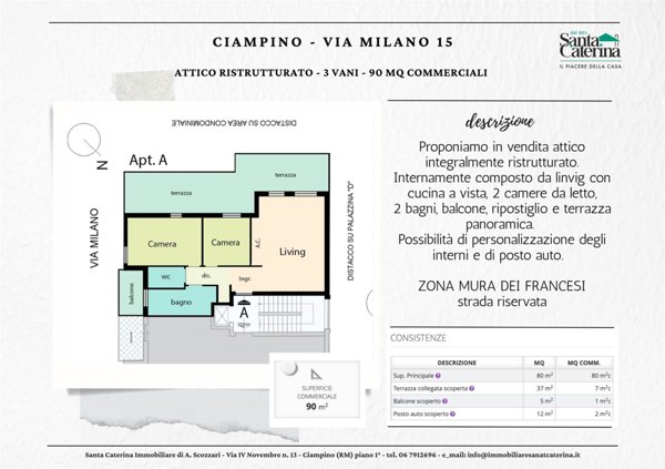 appartamento in vendita a Ciampino