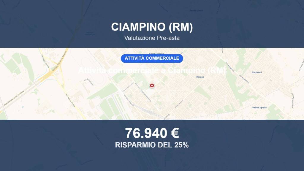 appartamento in vendita a Ciampino