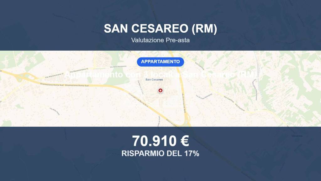 appartamento in vendita a San Cesareo