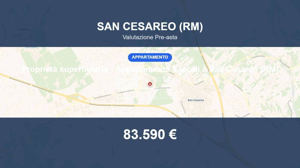 appartamento in vendita a San Cesareo