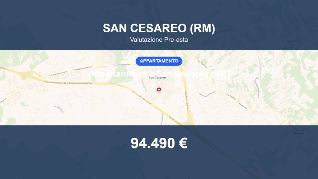 appartamento in vendita a San Cesareo