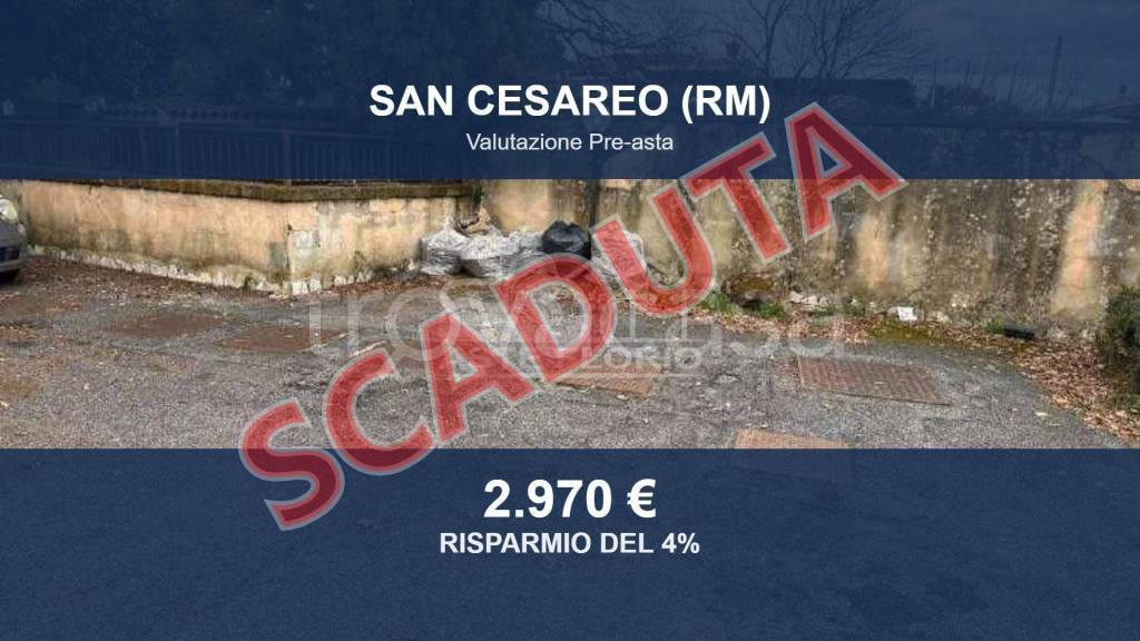 box auto in vendita a San Cesareo in zona Colle San Pietro