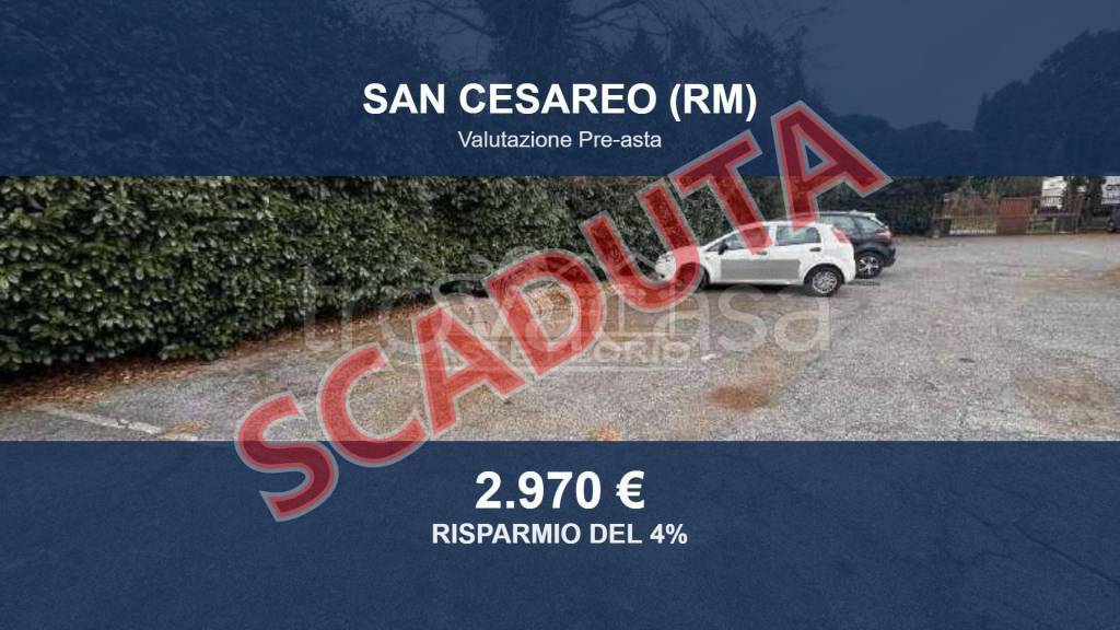 box auto in vendita a San Cesareo in zona Colle San Pietro