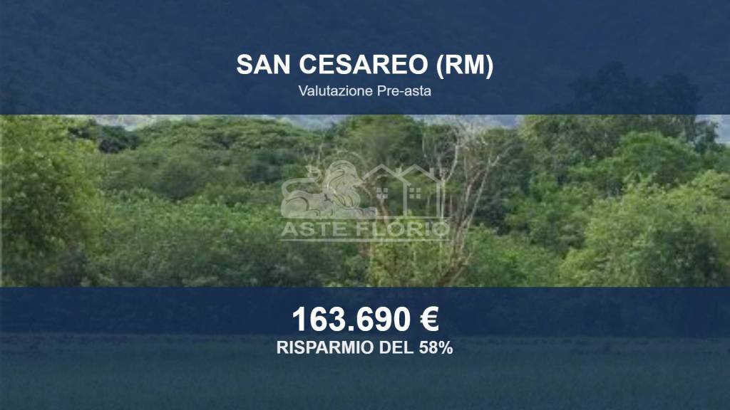terreno in vendita a San Cesareo in zona Colle di Fuori