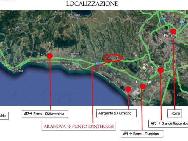 terreno agricolo in vendita a Fiumicino in zona Aranova
