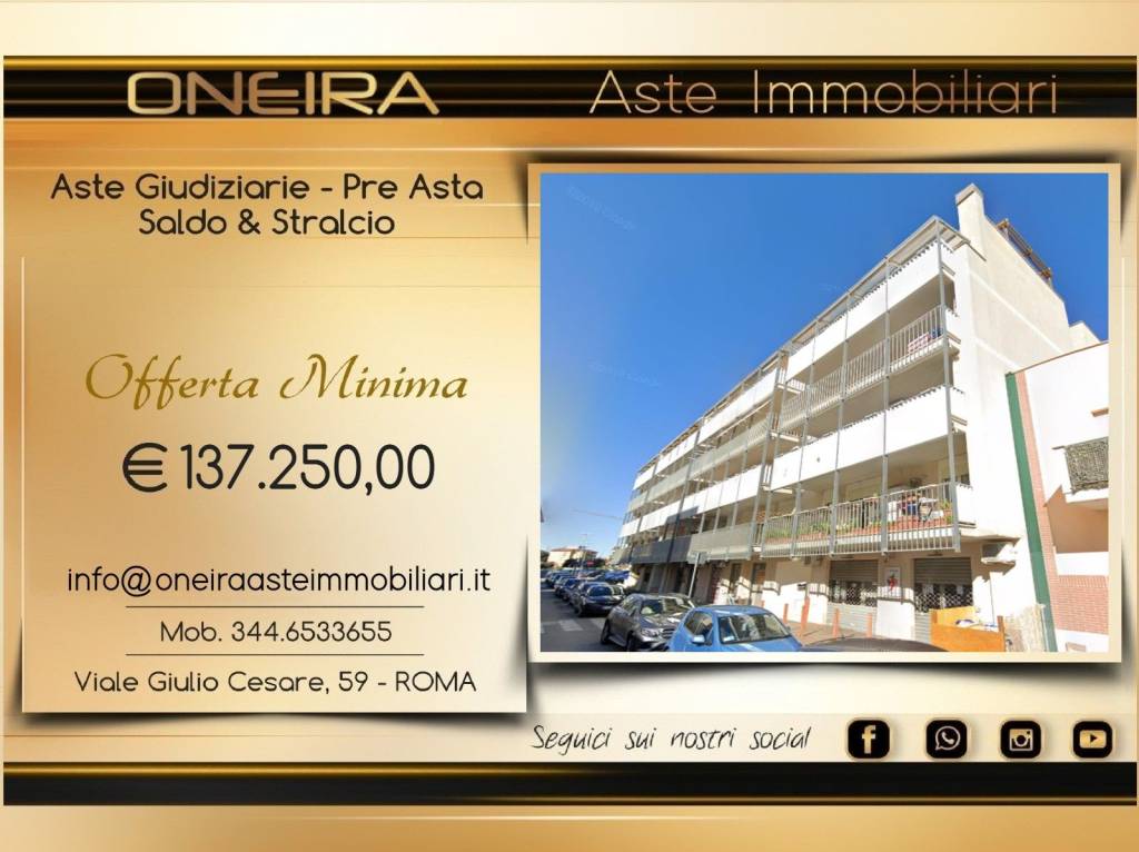 appartamento in vendita a Fiumicino