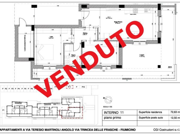 appartamento in vendita a Fiumicino in zona Focene