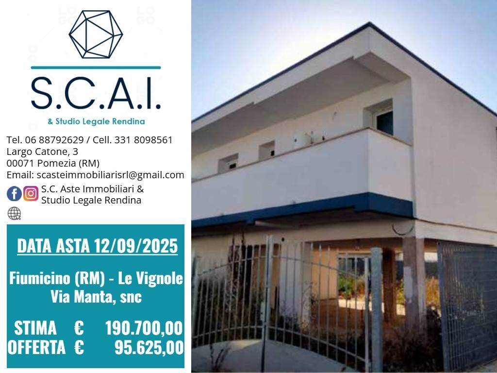 casa indipendente in vendita a Fiumicino
