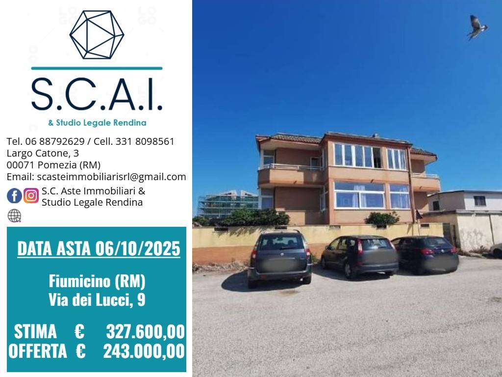 appartamento in vendita a Fiumicino