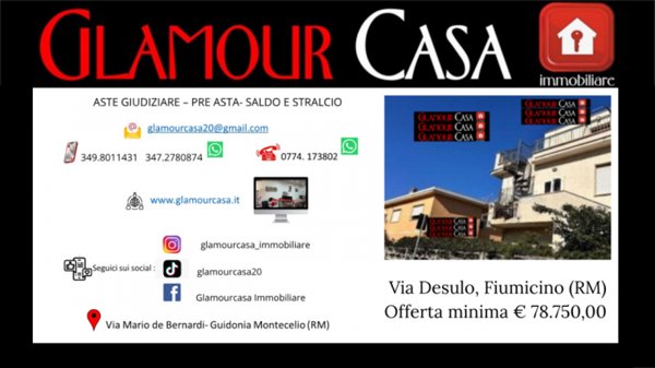 appartamento in vendita a Fiumicino