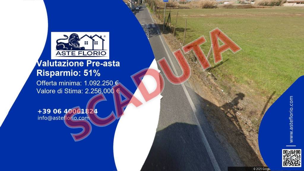 terreno edificabile in vendita a Fiumicino in zona Isola Sacra