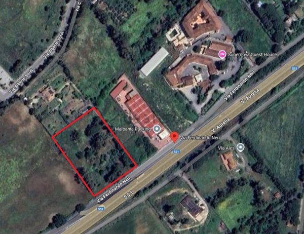 terreno edificabile in vendita a Fiumicino in zona Aranova
