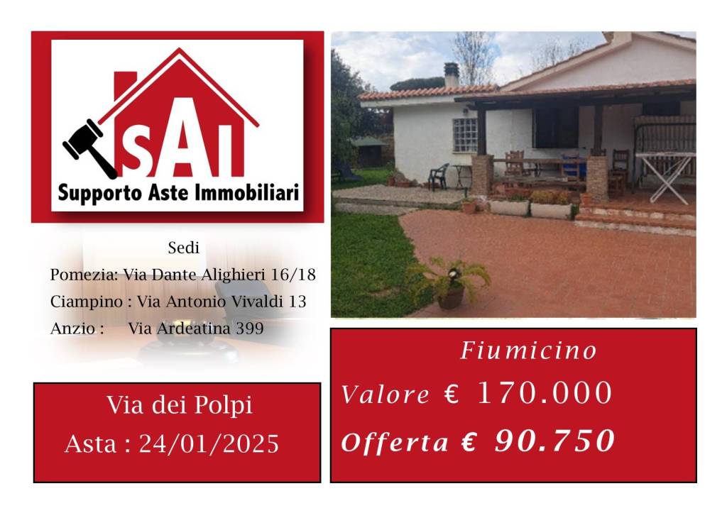 appartamento in vendita a Fiumicino in zona Focene