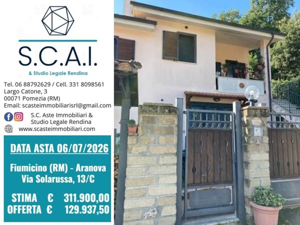 casa indipendente in vendita a Fiumicino in zona Aranova