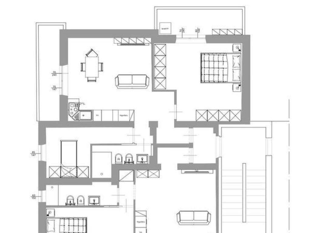 appartamento in vendita a Fiumicino in zona Isola Sacra