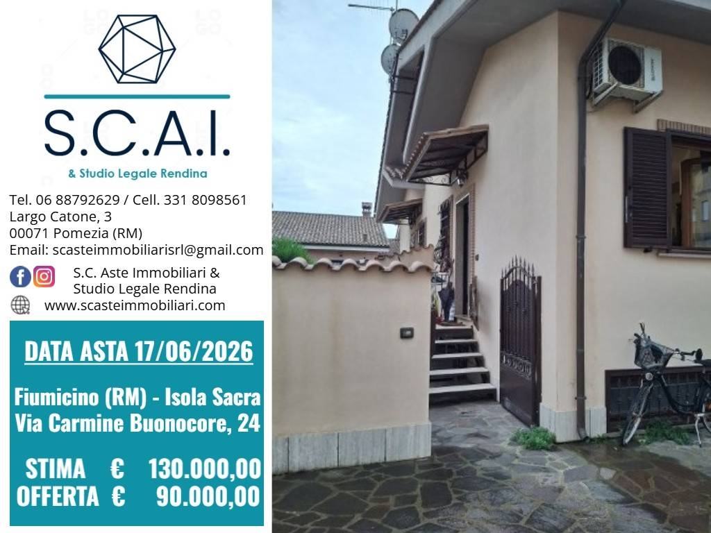 casa indipendente in vendita a Fiumicino in zona Isola Sacra