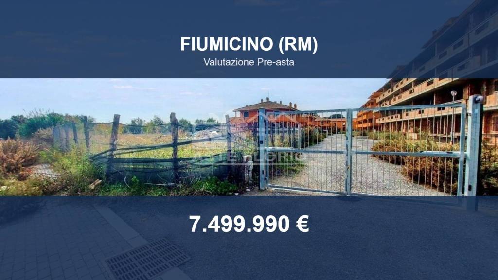 terreno edificabile in vendita a Fiumicino in zona Passo Oscuro
