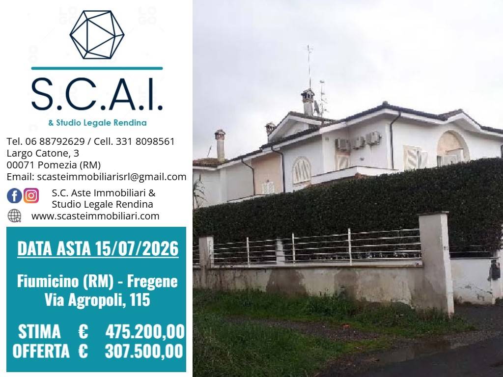casa indipendente in vendita a Fiumicino in zona Fregene