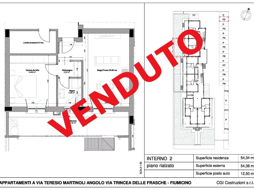 appartamento in vendita a Fiumicino in zona Isola Sacra