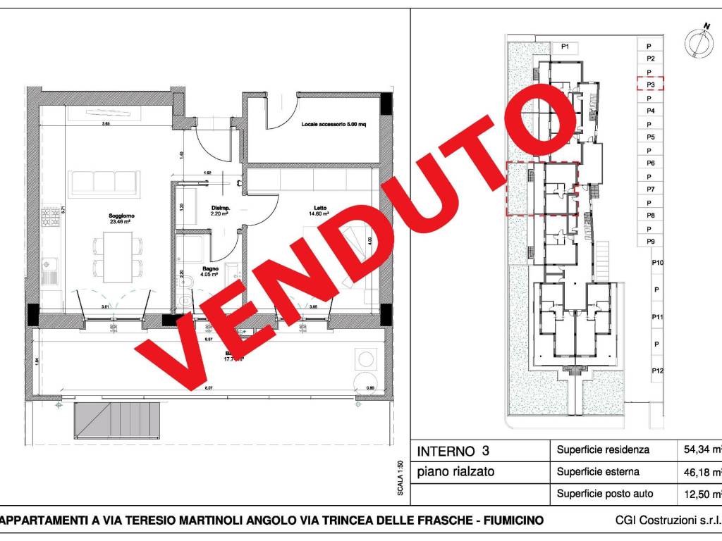 appartamento in vendita a Fiumicino in zona Isola Sacra