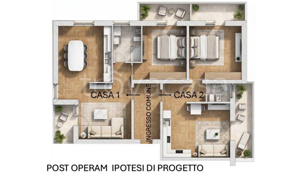 appartamento in vendita a Fiumicino in zona Isola Sacra