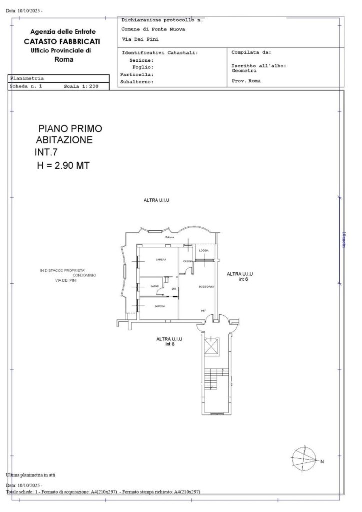 appartamento in vendita a Fonte Nuova in zona Torre Lupara