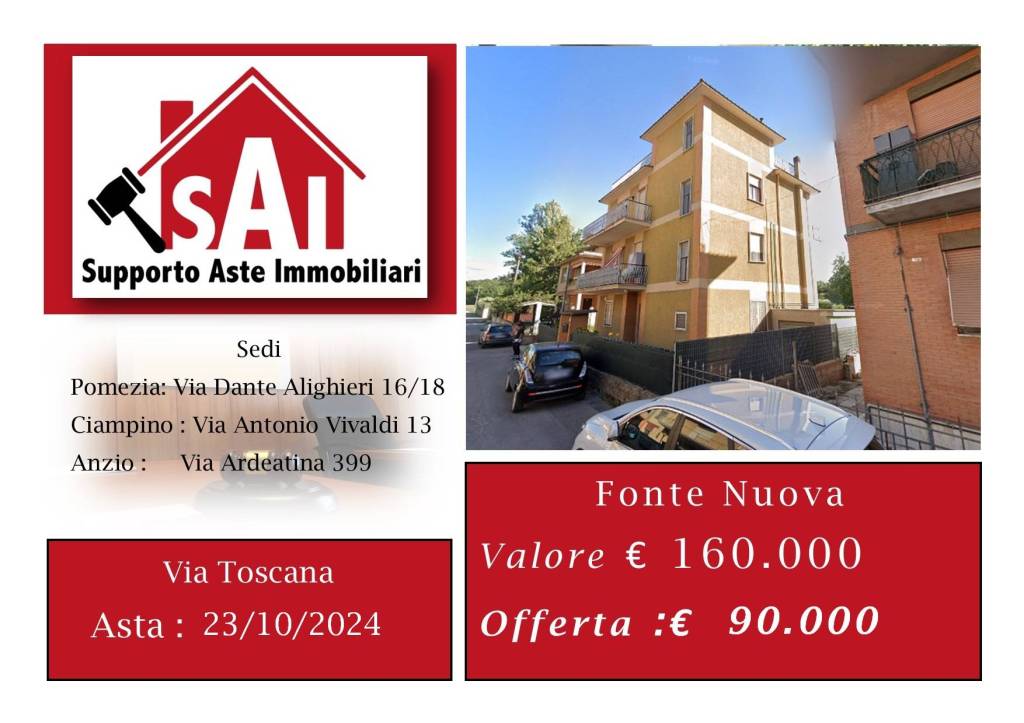 appartamento in vendita a Fonte Nuova in zona Santa Lucia
