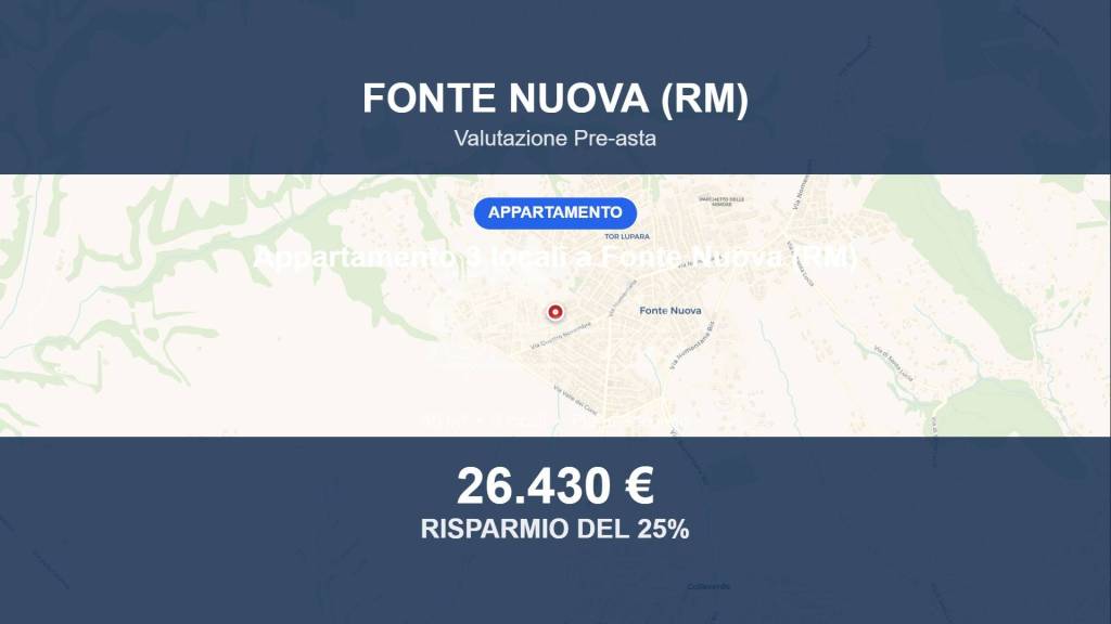 appartamento in vendita a Fonte Nuova in zona Torre Lupara
