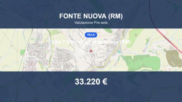 casa indipendente in vendita a Fonte Nuova in zona Santa Lucia
