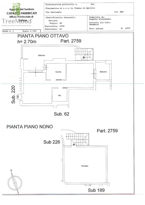appartamento in vendita ad Aprilia