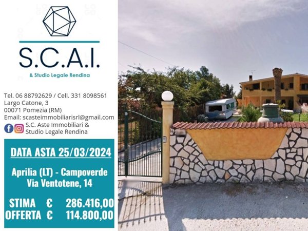 casa indipendente in vendita ad Aprilia in zona Campoverde
