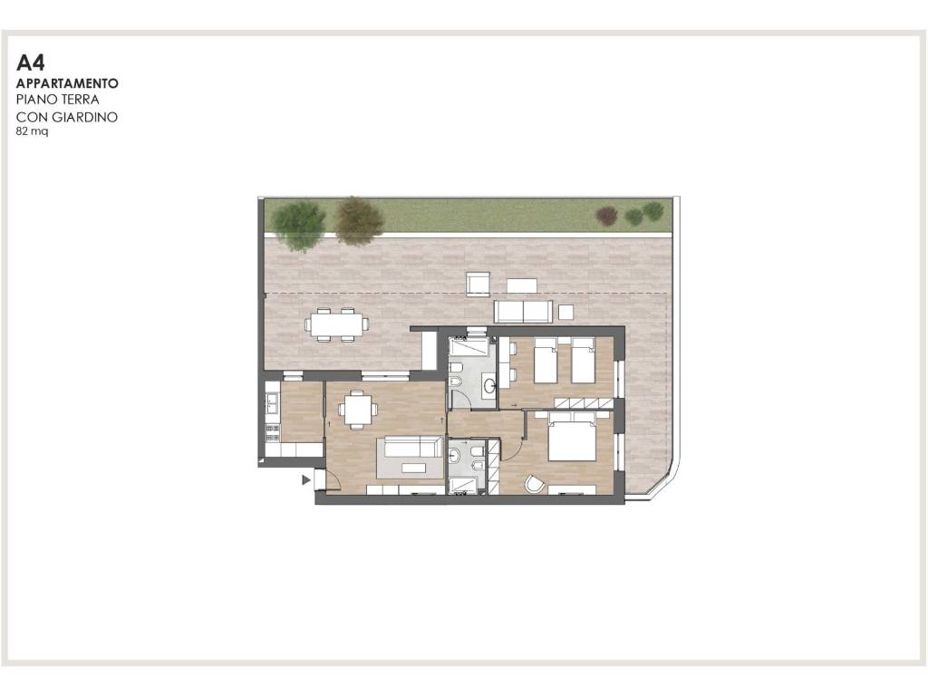 appartamento in vendita ad Aprilia