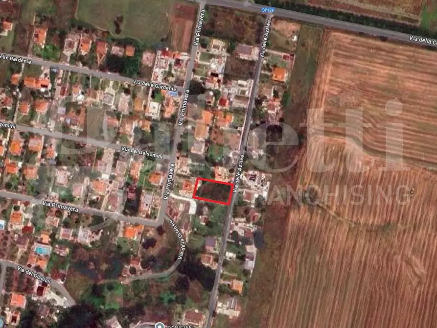 terreno edificabile in vendita ad Aprilia in zona Cogna