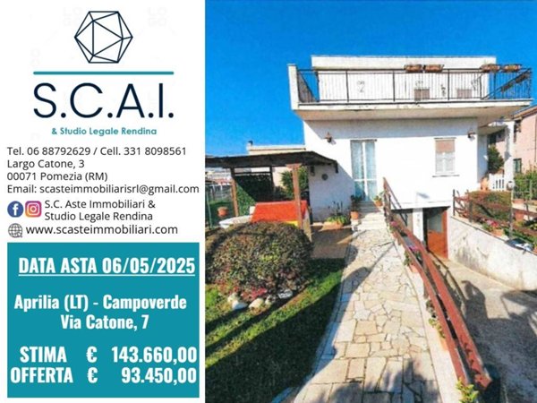 casa indipendente in vendita ad Aprilia in zona Campoverde
