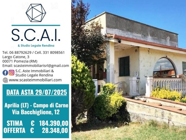 casa indipendente in vendita ad Aprilia in zona Genio Civile