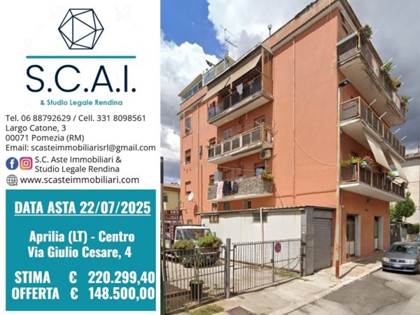 appartamento in vendita ad Aprilia