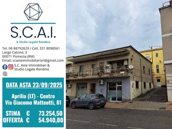 appartamento in vendita ad Aprilia