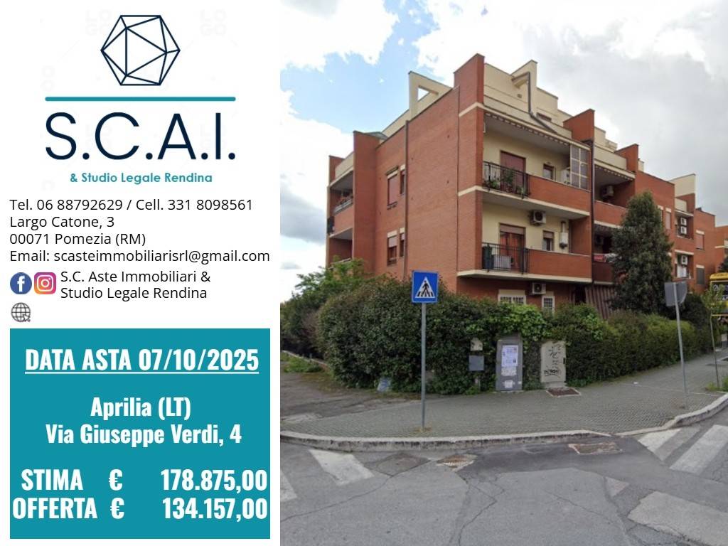 appartamento in vendita ad Aprilia